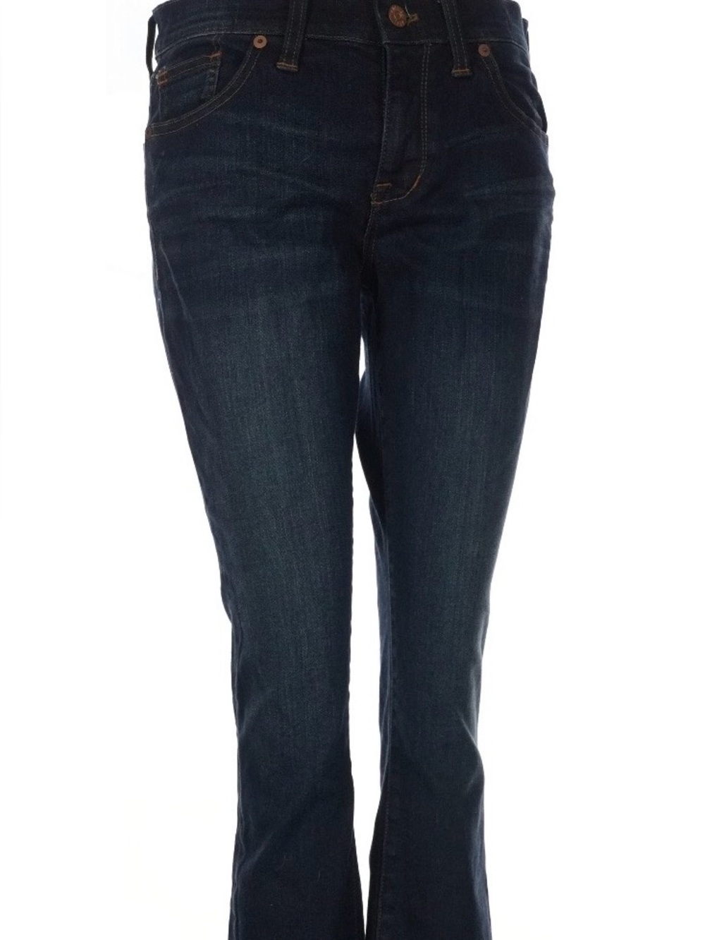 NWT Women’s Madewell Dark Wash Straight Crop Jeans Size 29